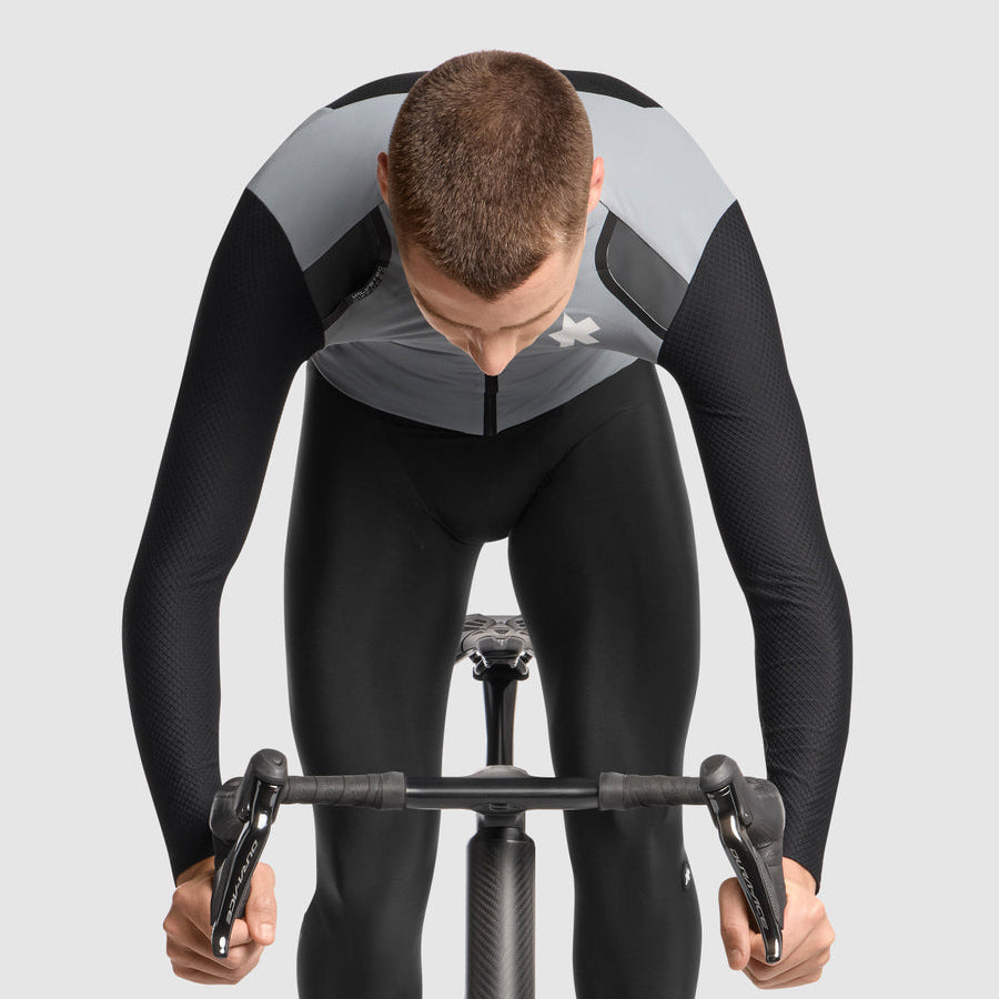 ASSOS EQUIPE RS S11 Fanatic sølvfarvet jakke