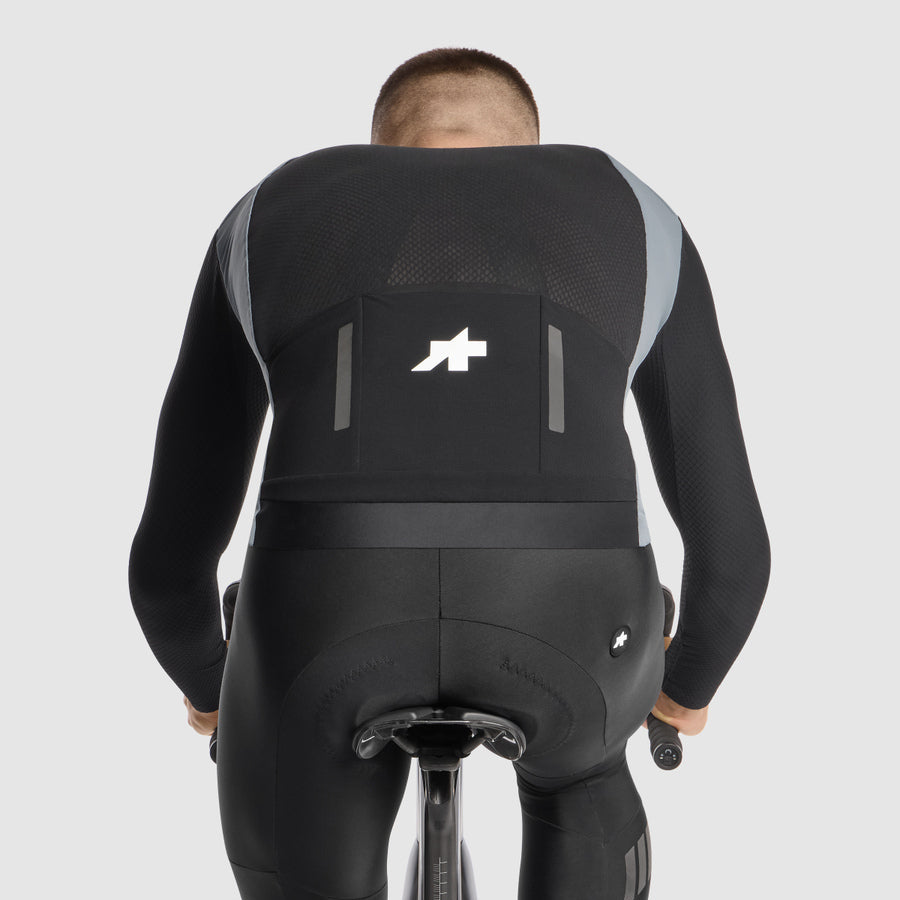 ASSOS EQUIPE RS S11 Fanatic sølvfarvet jakke