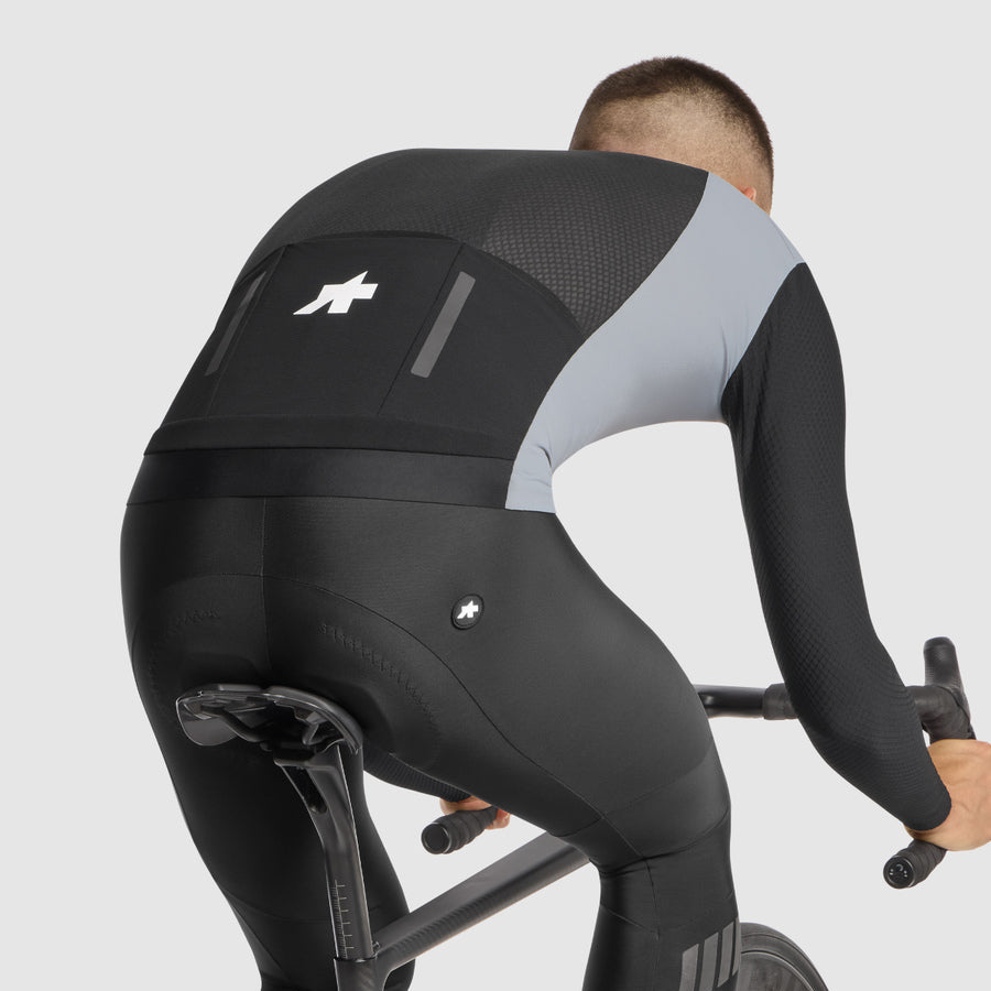 ASSOS EQUIPE RS S11 Fanatic sølvfarvet jakke