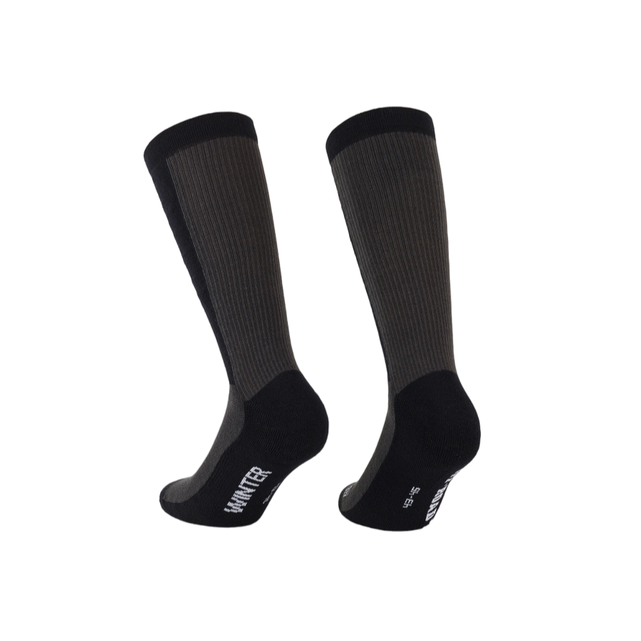 ASSOS TRAIL WINTER-strømper T3 Sort