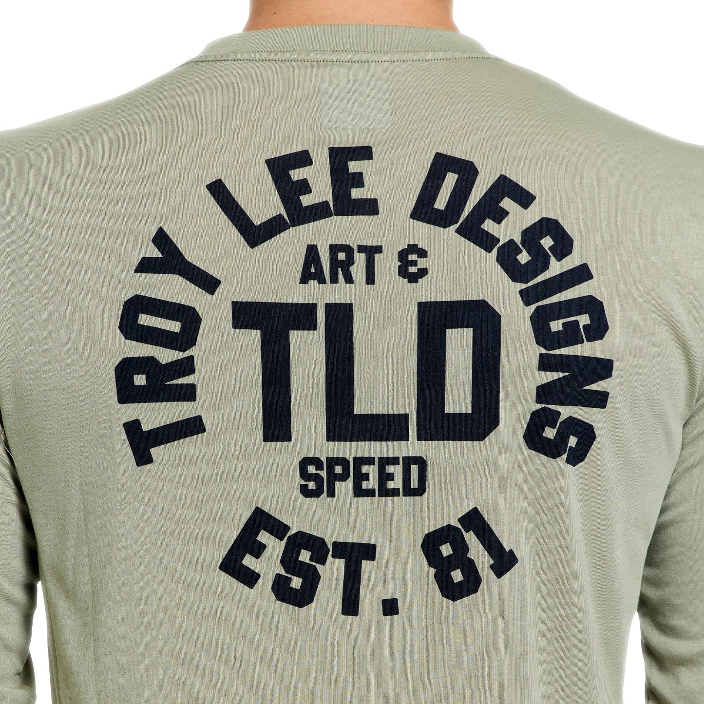 TROY LEE DESIGNS SKYLINE RIDE STAMPS Langærmet Jersey Sage