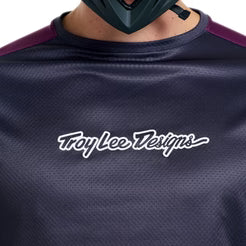 TROY LEE DESIGNS STAGE SIGNATURE Jersey Langærmet Carbon