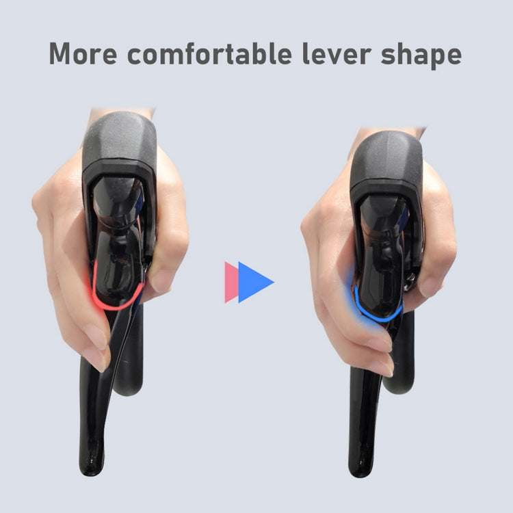 SHIMANO CUES U6030 10/11V Flatmount Discless Straight Levers og Rear Calipers
