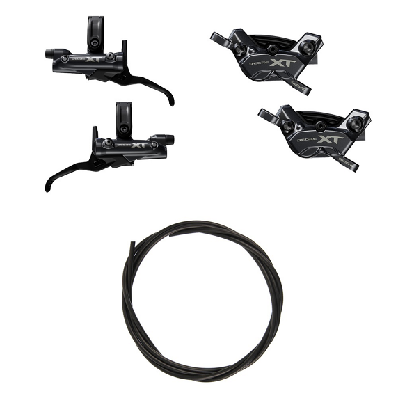 Et par SHIMANO XT M8220 Enduro 4-stempelbremser
