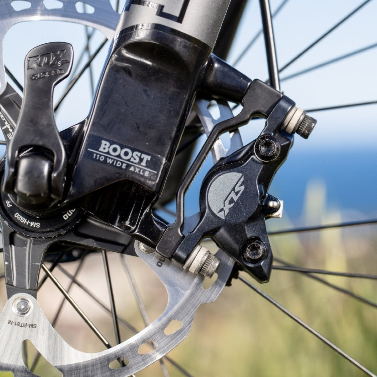 SHIMANO SLX M7100 grå bremsekaliber