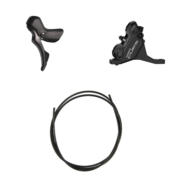 SHIMANO CUES U6030 Dobbelt Flatmount Discless venstre håndtag og forreste caliper