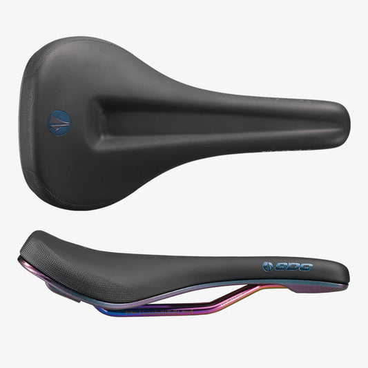 SDG BEL-AIR V3 MAX Fuel Rails Lux-Alloy Oil Slick Sadel