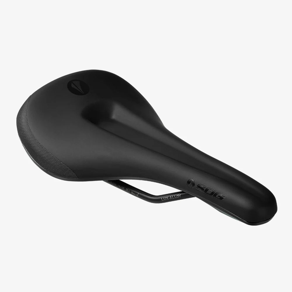 Sadel SDG BEL-AIR V3 MAX Lux-Legeringsskinner Sort