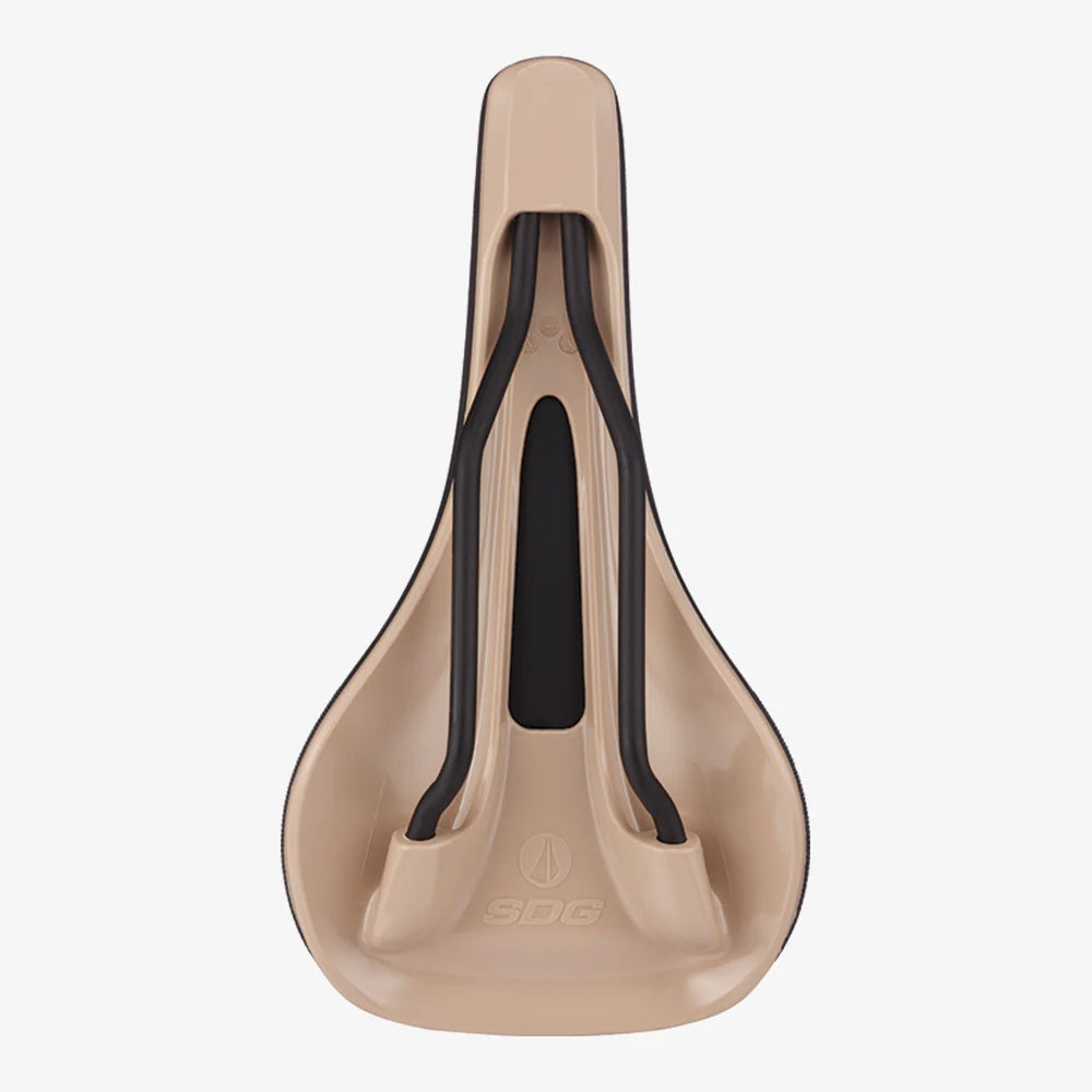 SDG BEL-AIR V3 MAX Rails Lux-Alloy Sadel Sort/Beige