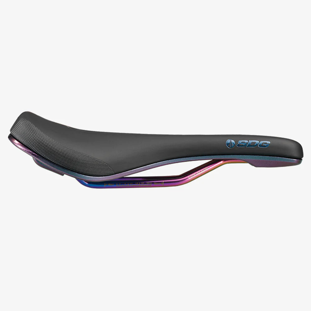 SDG BEL-AIR V3 MAX Fuel Rails Lux-Alloy Oil Slick Sadel