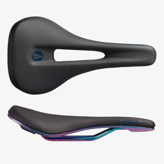 SDG Bell V3 OVERLAND Rails Lux-Alloy Black/Oil Slick Sadel