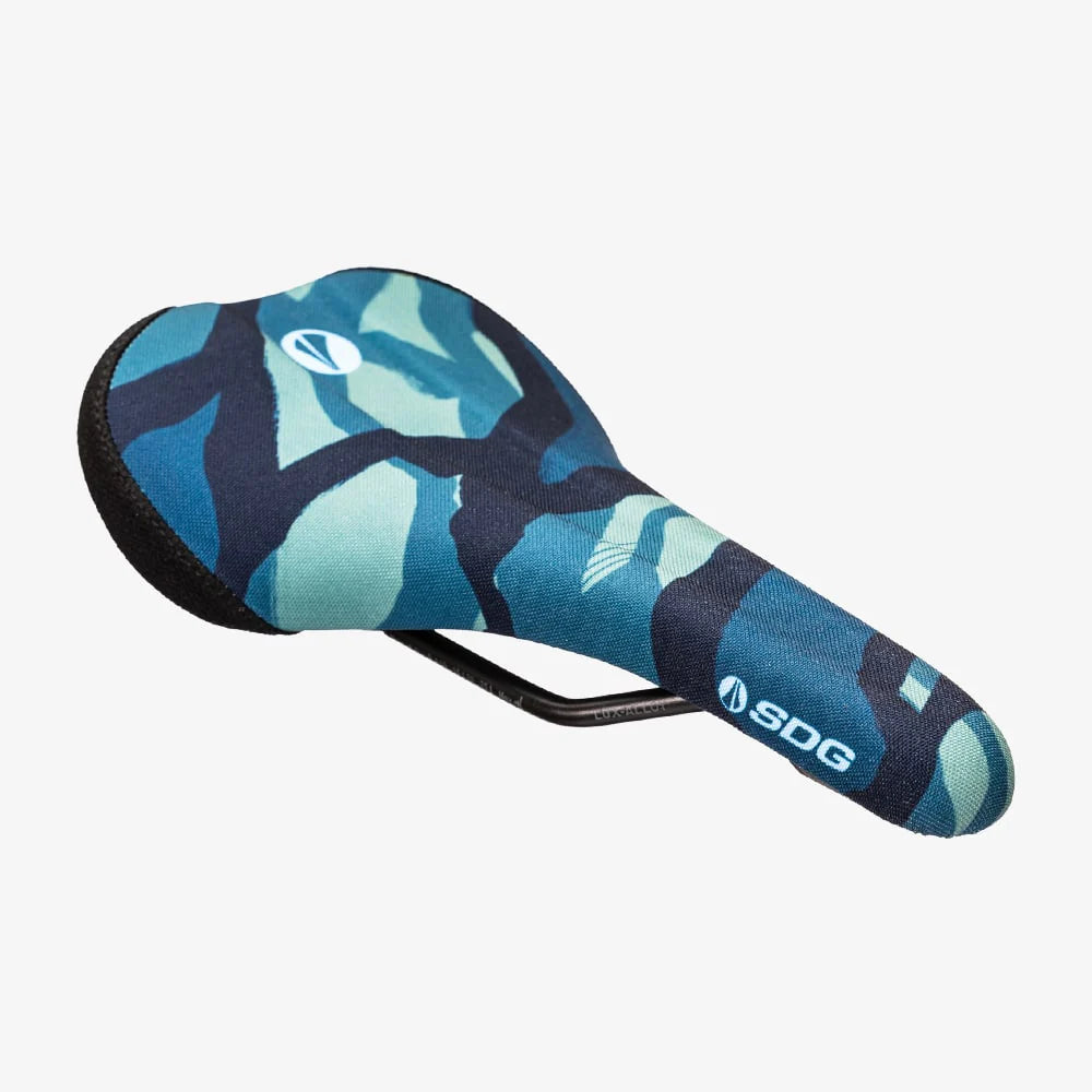 Sadel SDG Bell V3 TERRA FIRMA Rails Lux Alloy Camo Blue