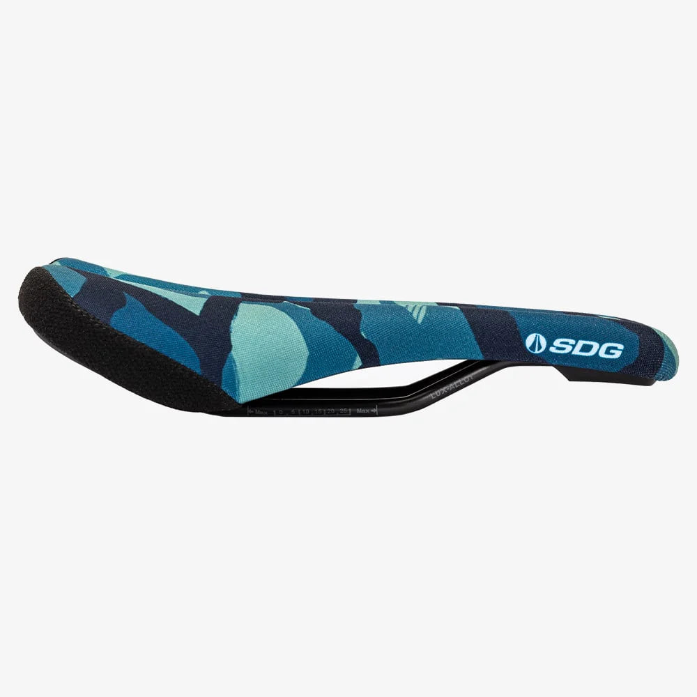 Sadel SDG Bell V3 TERRA FIRMA Rails Lux Alloy Camo Blue