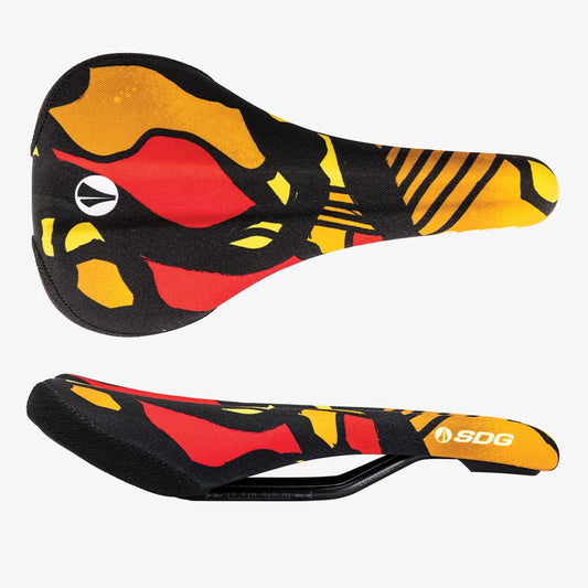 SDG Bell V3 TERRA FIRMA Rails Lux Alloy Camo Orange Sadel