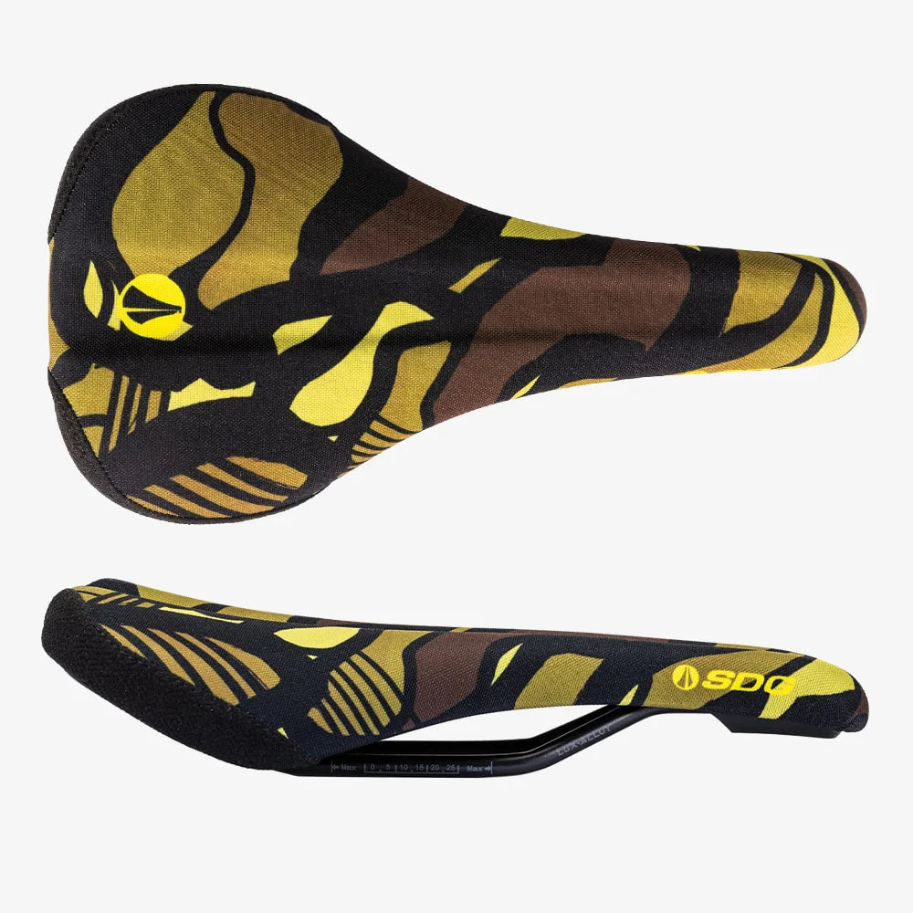 Sadel SDG Bell V3 TERRA FIRMA Rails Lux Alloy Camo Yellow
