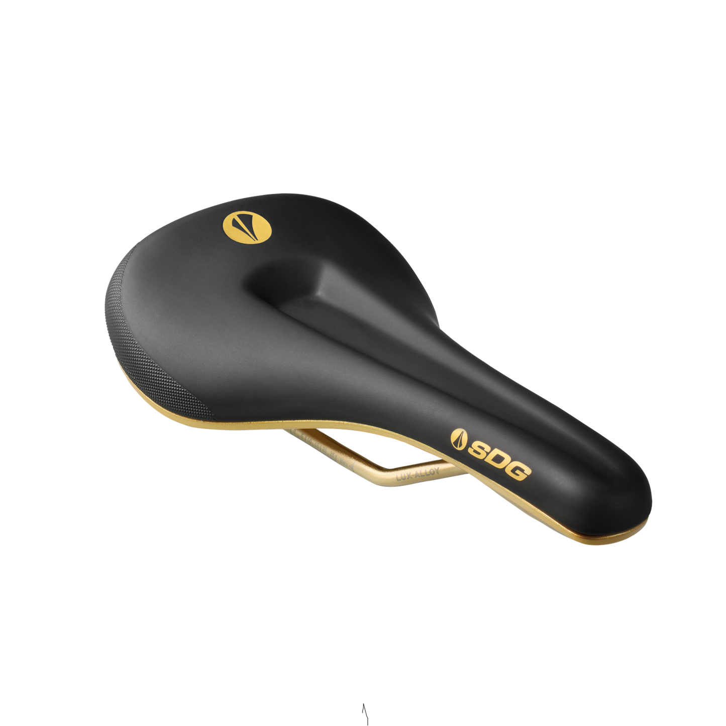 SDG Bell V3 MAX Galactic Rails Lux-Alloy sadel sort/guld