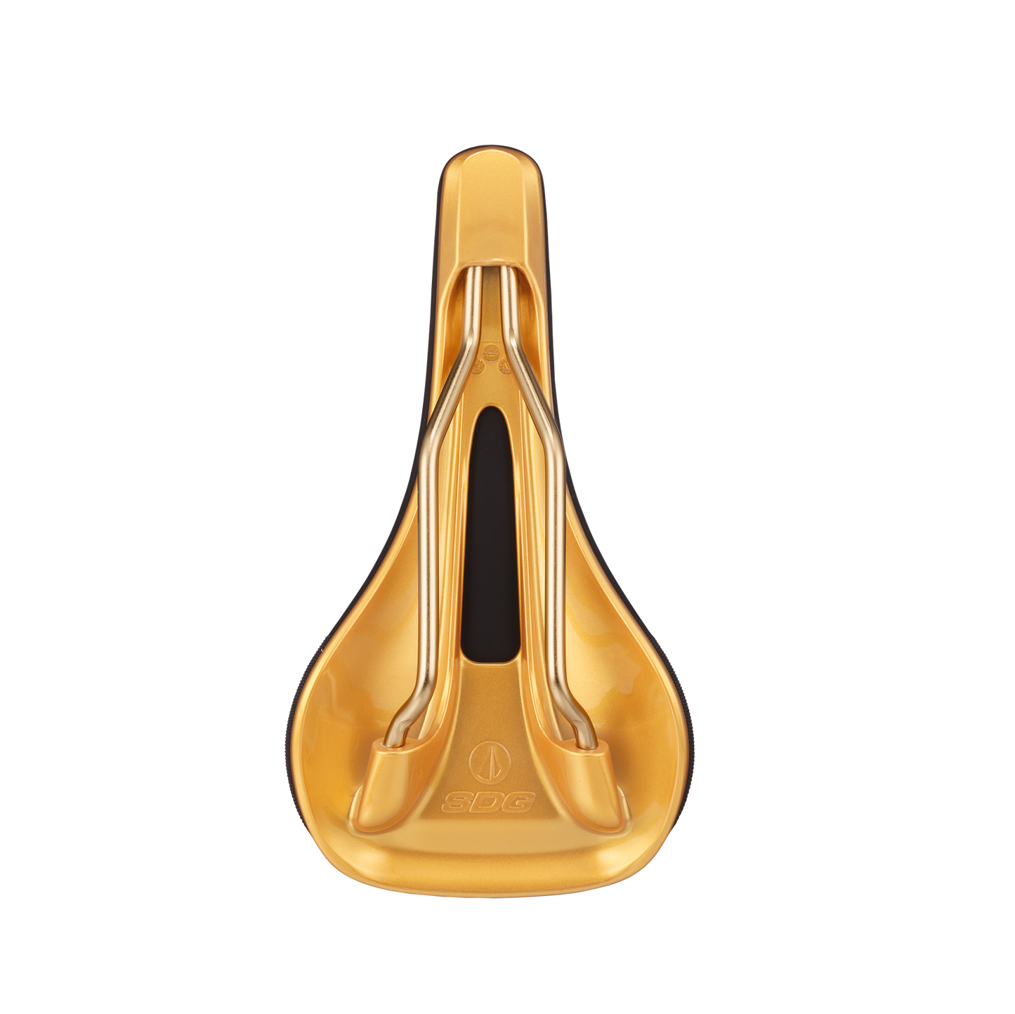 SDG Bell V3 MAX Galactic Rails Lux-Alloy sadel sort/guld