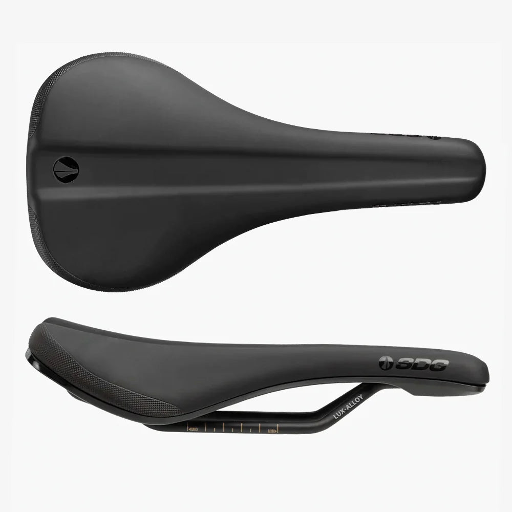 SDG Bell V3 Rails Lux alu-sadel sort