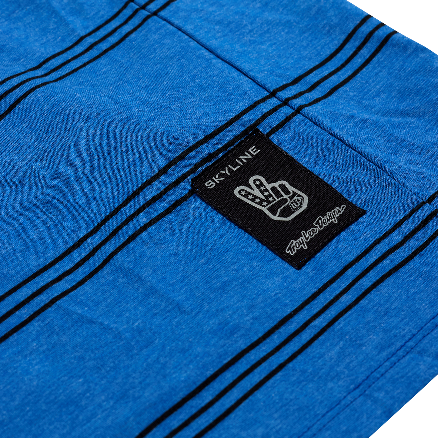 Troy Lee Design SKYLINE RIDE TEE WASH OUT Jersey kortærmet blå 2025