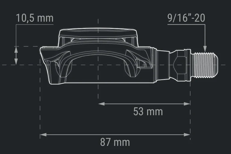 Right Pedal Power Sensor FAVERO ASSIOMA PRO RL