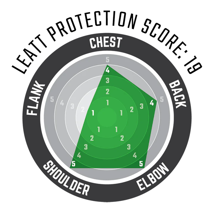 LEATT REAFLEX Beskyttelsesvest Sort