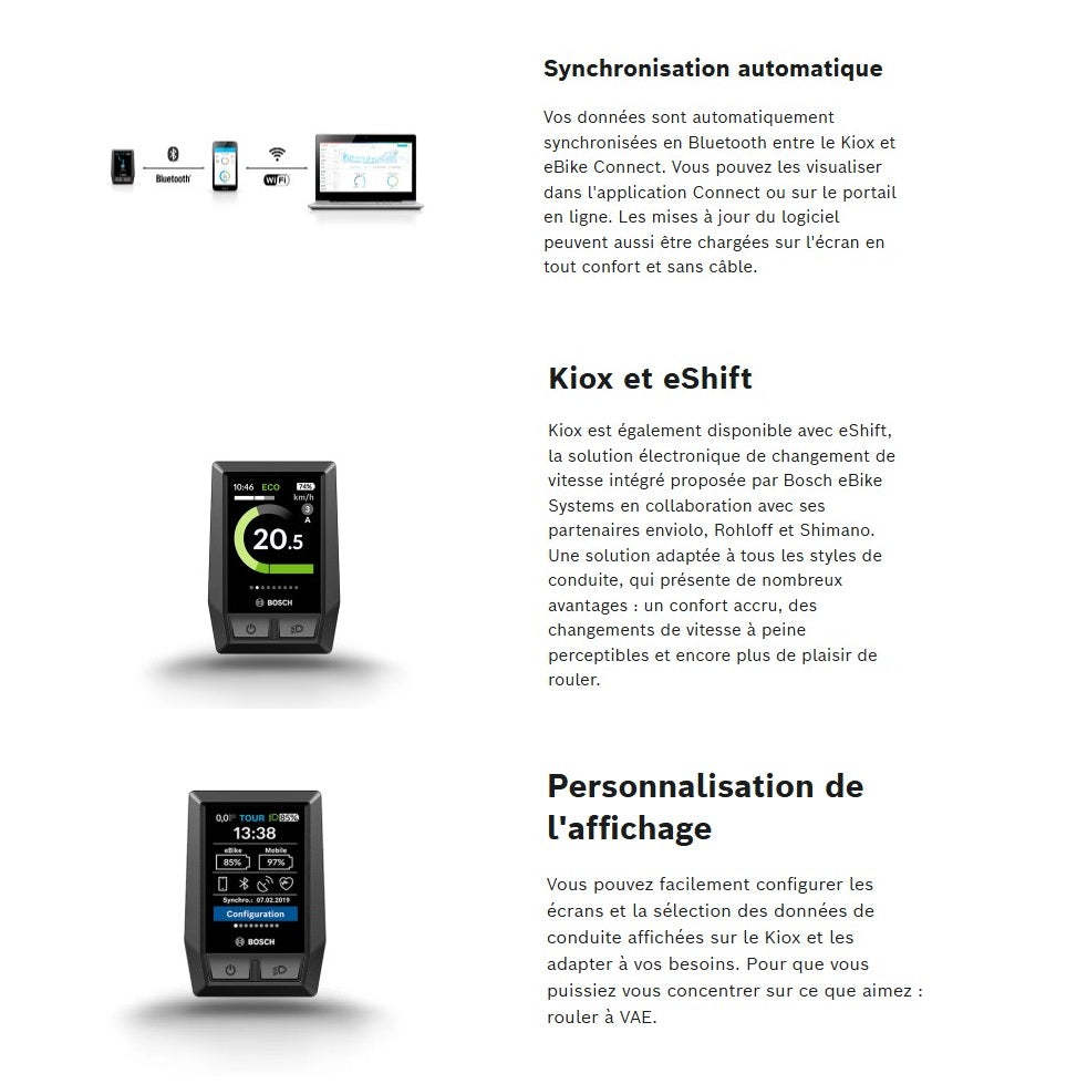 BOSCH KIOX display