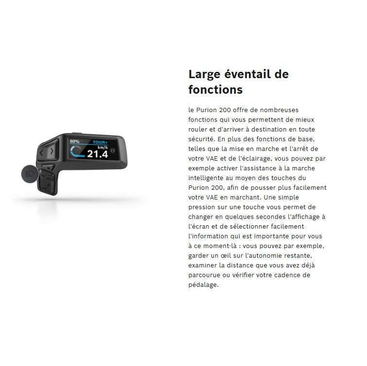 BOSCH PURION 200 display