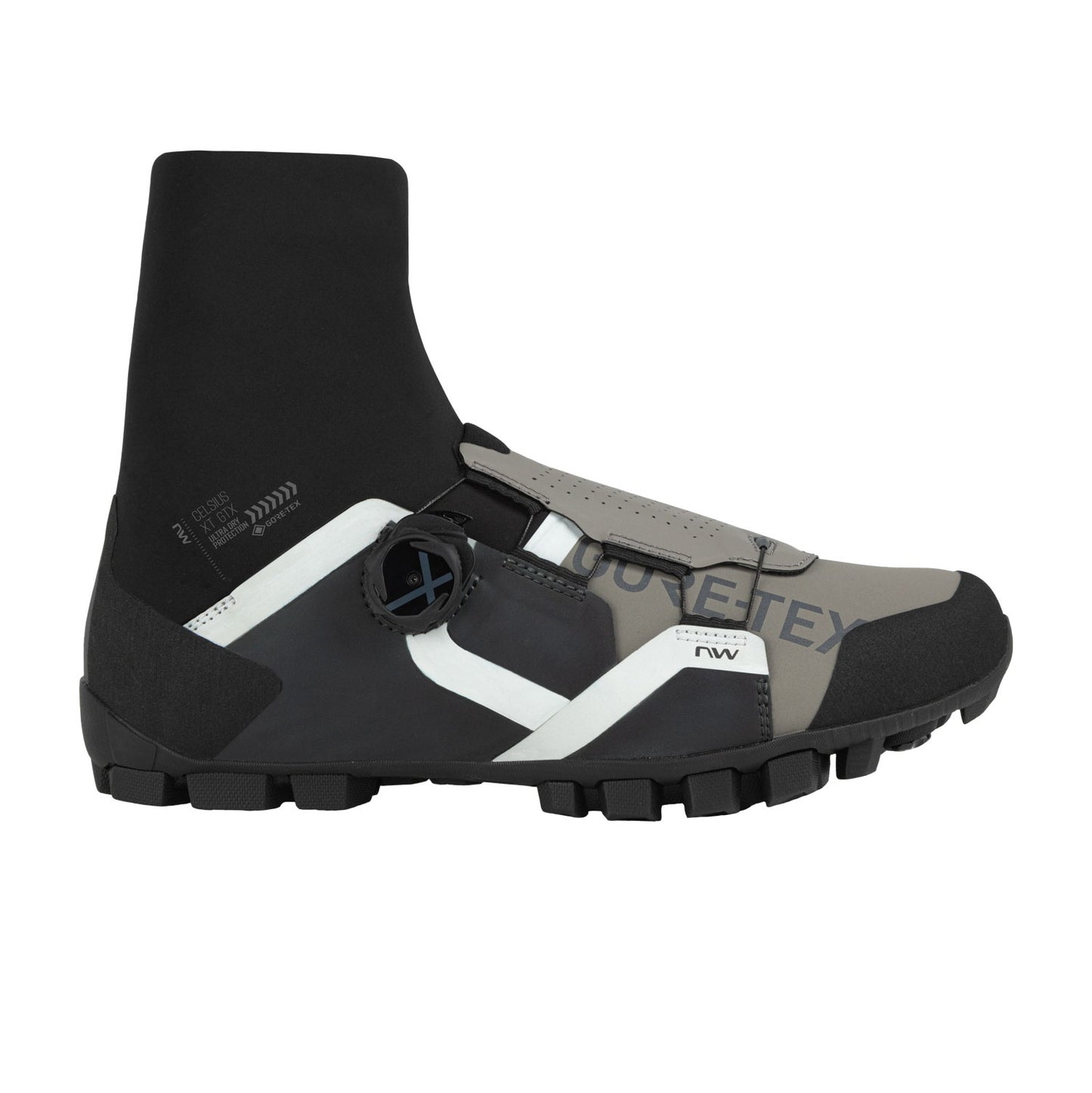 NORTHWAVE CELSIUS XT GTX WINTER MTB-sko Sort/grå