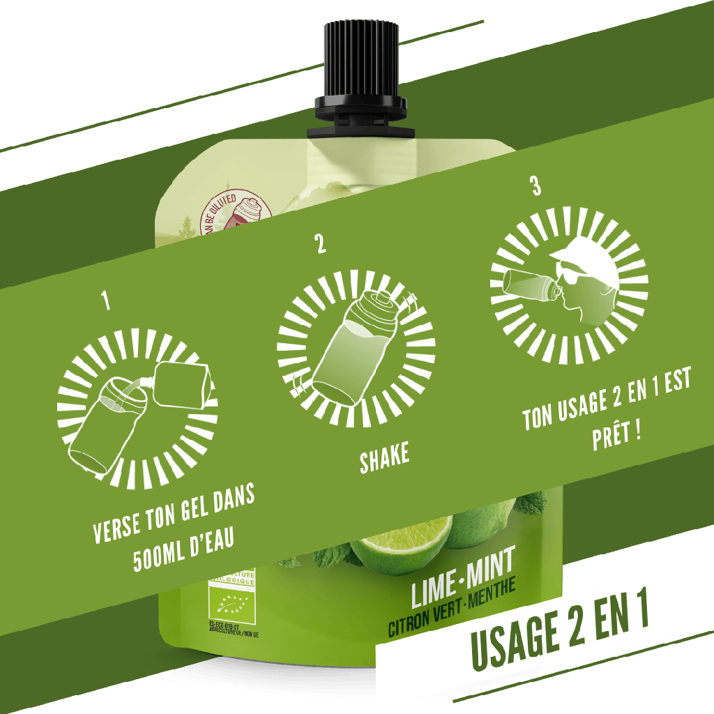 BAOUW Organic Lime/Mint Energising Gel (85 g)