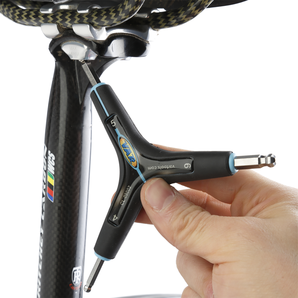 VAR CL-09002-C Sfærisk hoved Y-formede unbrakonøgler 4/5/6 mm