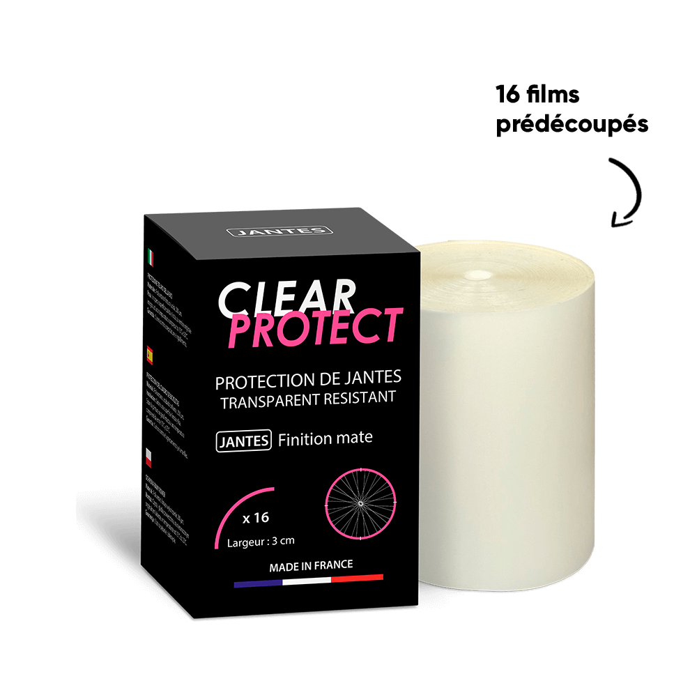 CLEARPROTECT Mat selvklæbende hjulbeskyttelse