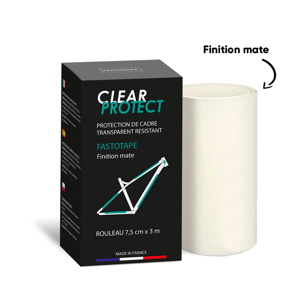 Selvklæbende rammebeskyttelse CLEARPROTECT FASTOTAPE Mat 3 m x 7,5 cm