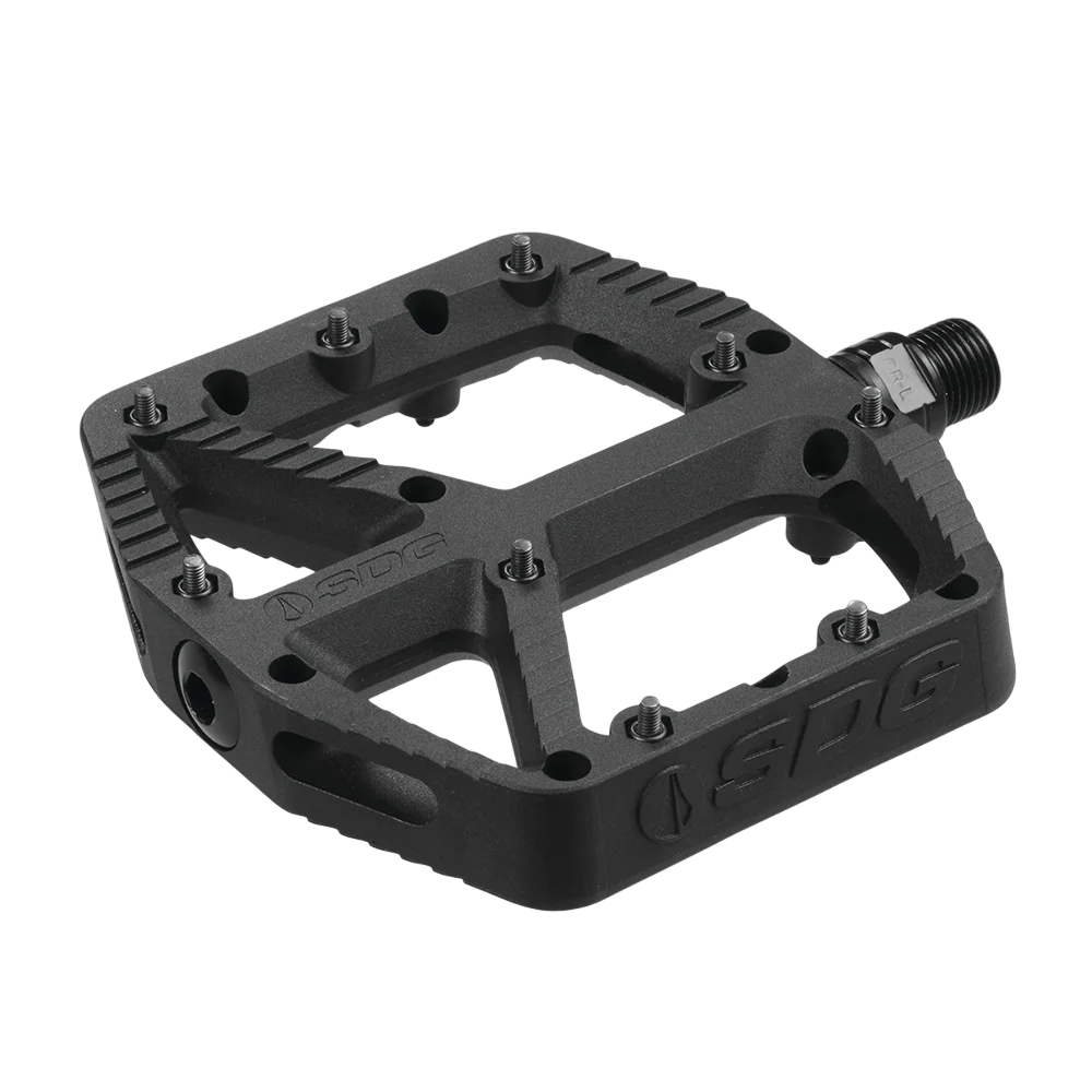 SDG COMP Composite flat pedals Sort