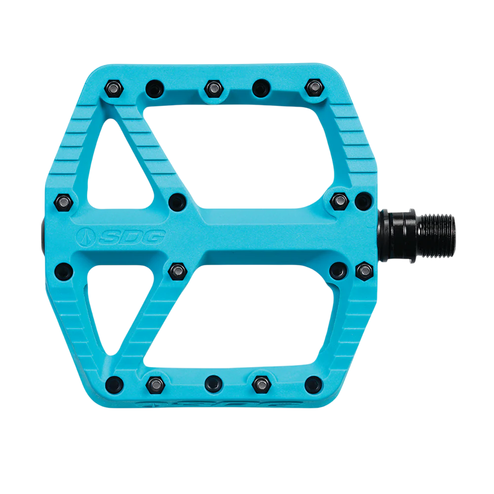 SDG COMP Composite flade pedaler Turkis