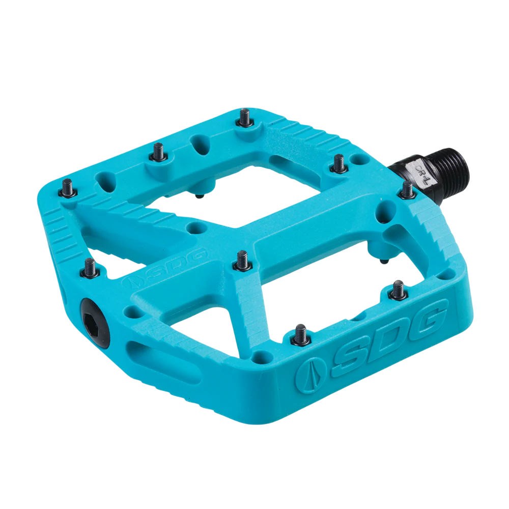 SDG COMP Composite flade pedaler Turkis