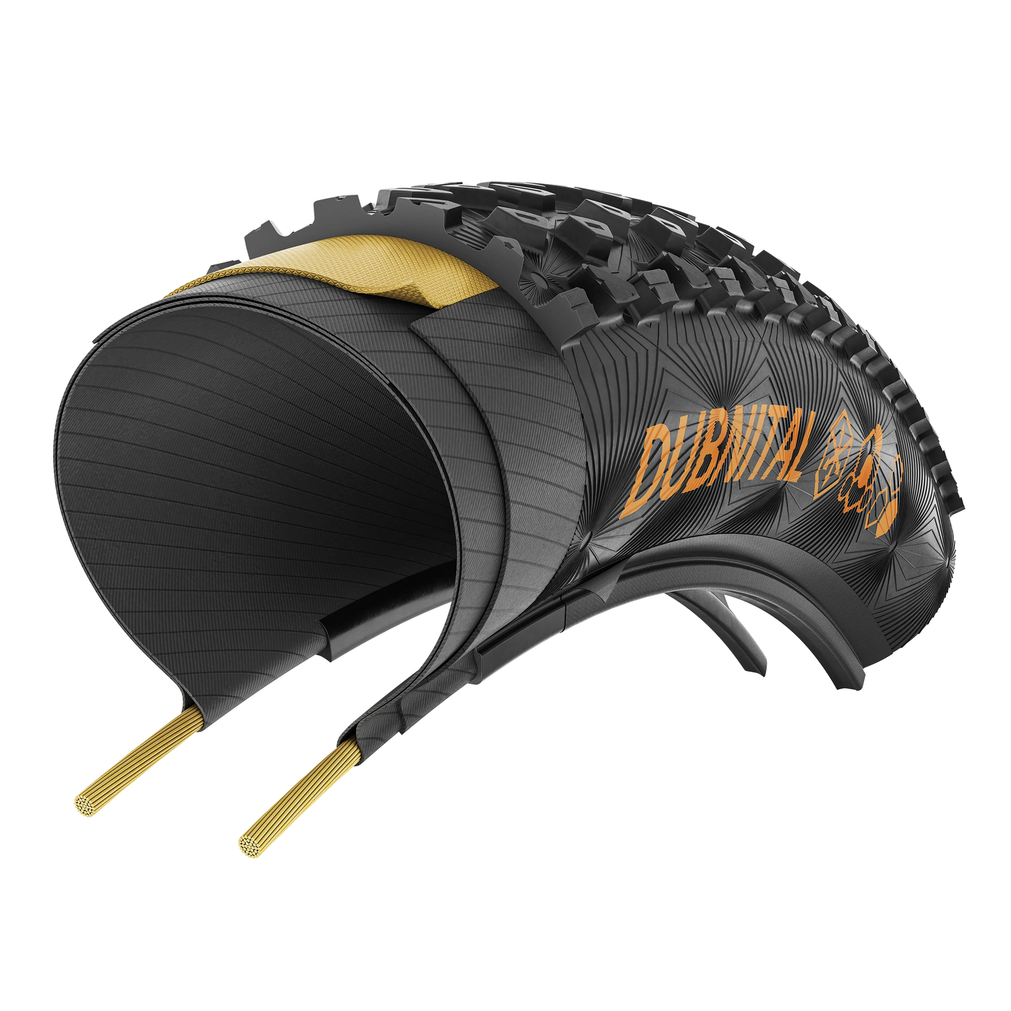 CONTINENTAL DUBNITAL Trail Rapid 29x2.20 Tubeless Ready Soft Black-dæk