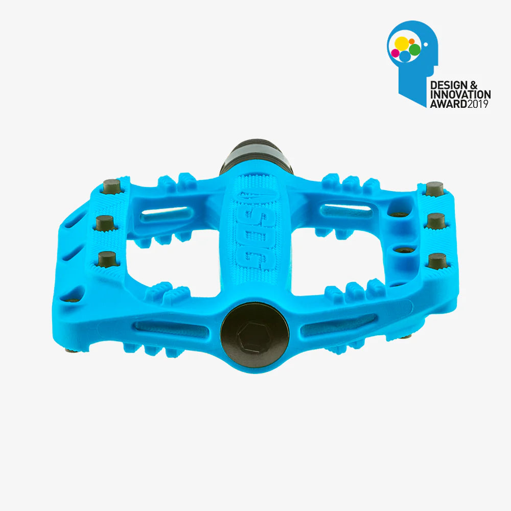 SDG SLATER Junior flat pedals Blå