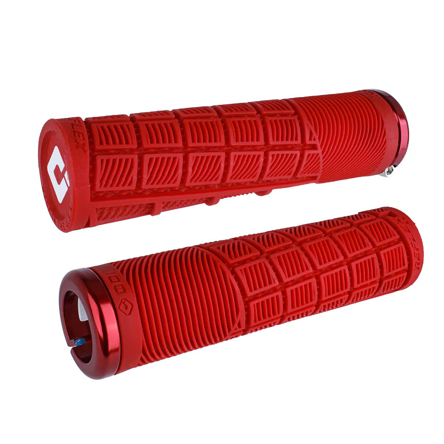 ODI REFLEX XL Lock-on greb 135 mm rød