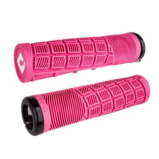 ODI REFLEX V2.1 Lock-on grips 135 mm Pink