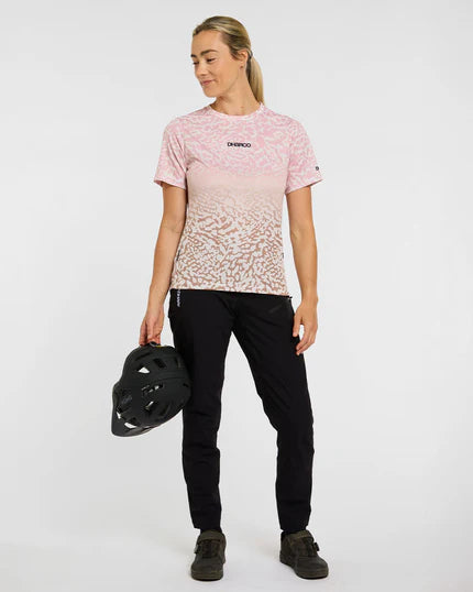 DHARCO PRISCILLA Women's Short Sleeve Jersey Beige/Rose