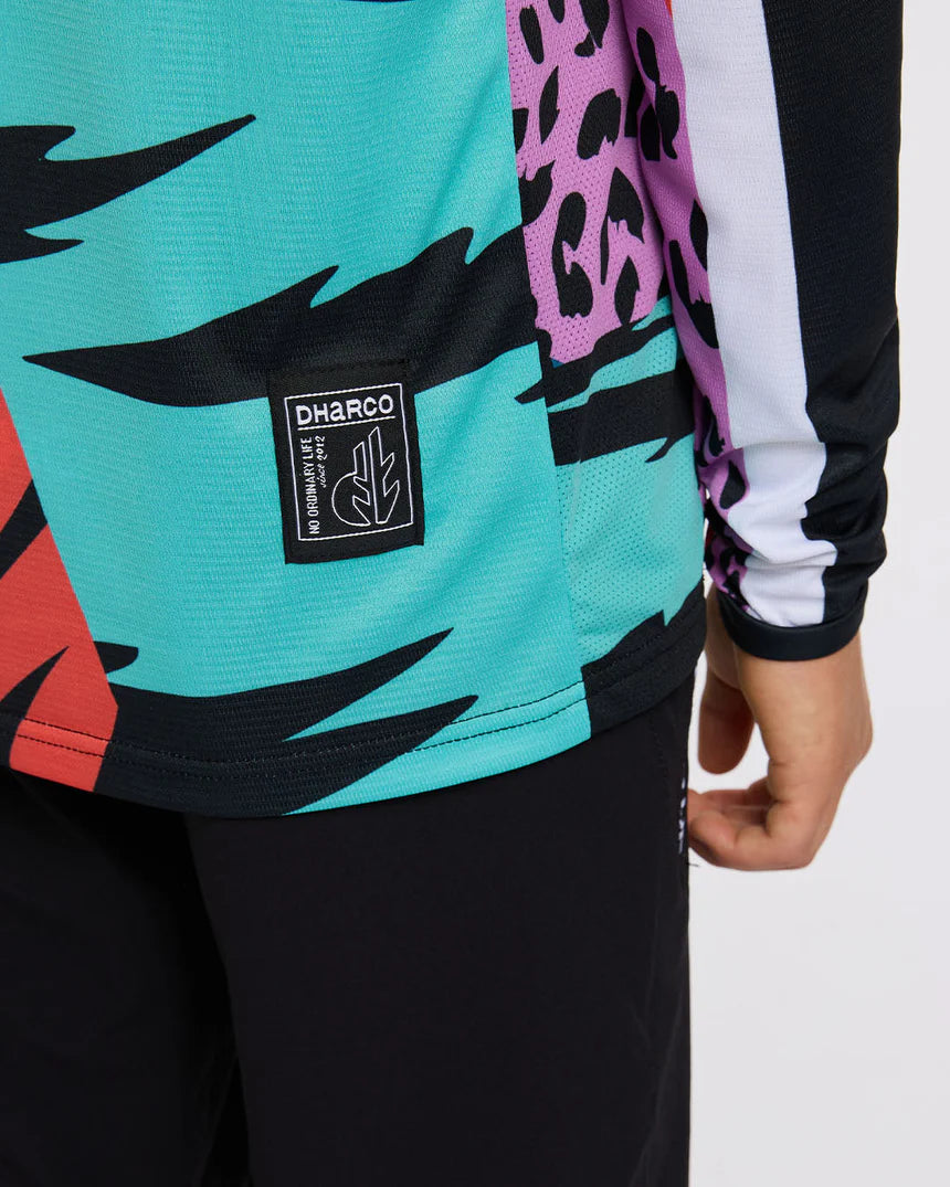 DHARCO GRAVITY JINX Junior Langærmet Jersey Multi