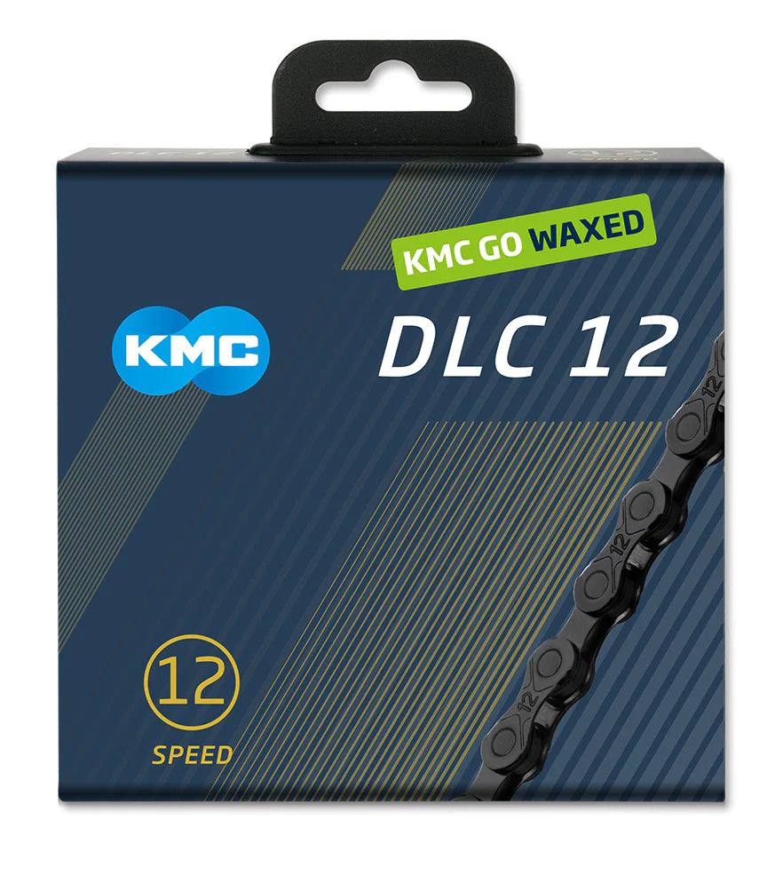 Chain 12 Speed KMC DLC12 Black Waxed