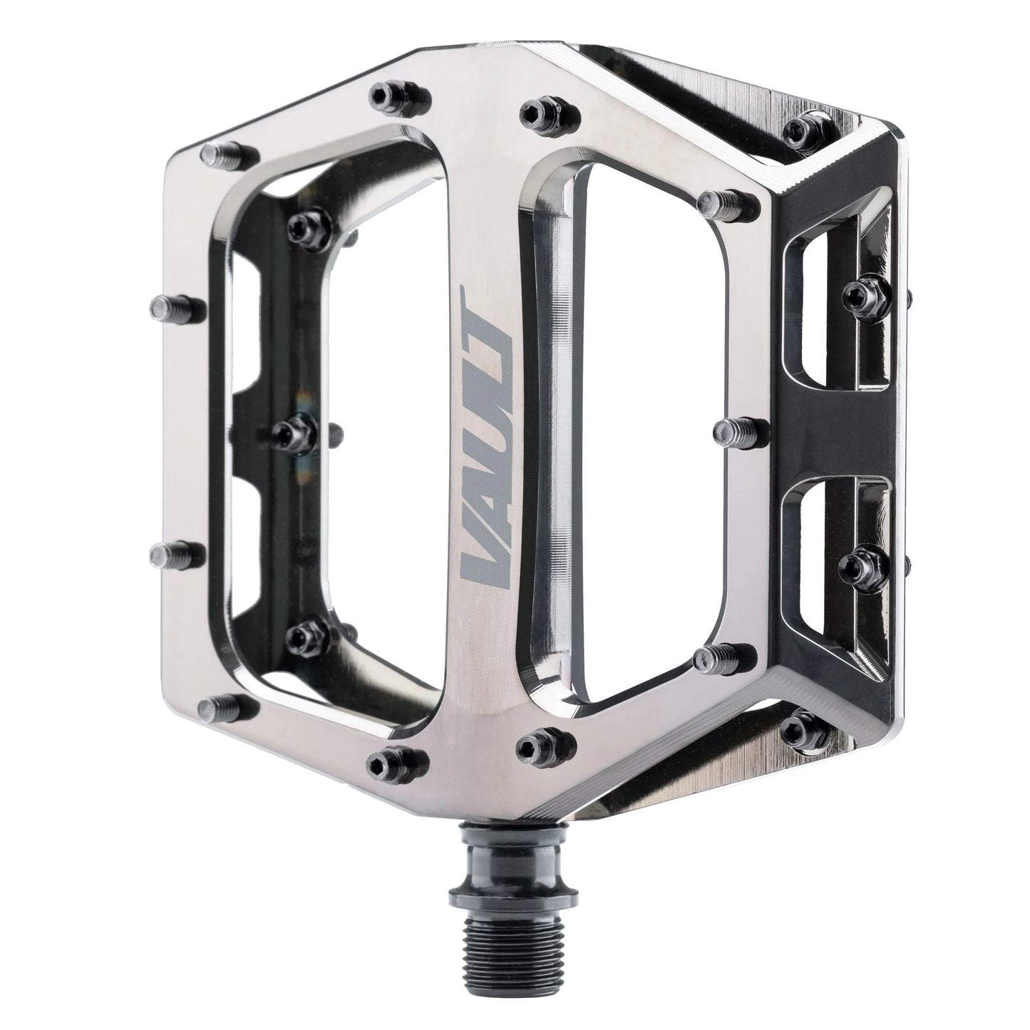 DMR VAULT fladpedaler Krom Sort