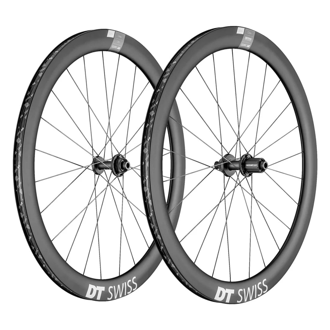 Par DT SWISS ARC 1400 DICUT 50 DISC Tubeless Ready-hjul (Center Lock)