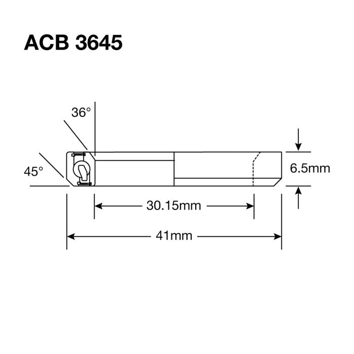 ENDURO BEARINGS 440c Headset i rustfrit stål - 30,2x41x6,5 (36x45°) ACB