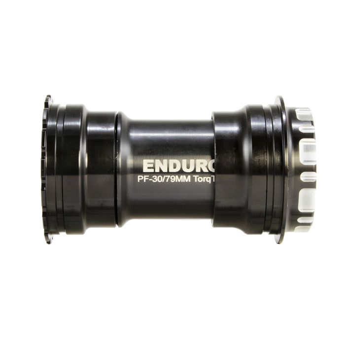 ENDURO BEARINGS TorqTite BBright bundbeslag 24 mm aksel rustfrit stål sort