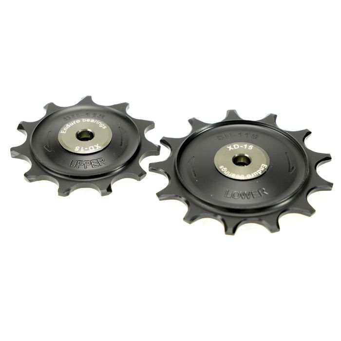 ENDURO BEARINGS remskiver til bagskifter - XD-15 - Shimano GRX - 11s 1X - Sort