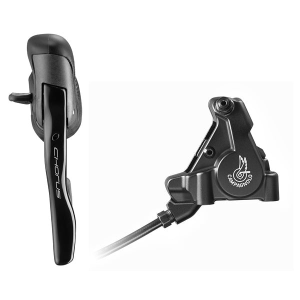 Venstre håndtag og forreste caliper 140 mm CAMPAGNOLO CHORUS 12V Flat Mount uden skive