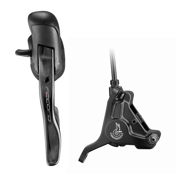 Left and Caliper Front 160mm CAMPAGNOLO RECORD Flat Mount Discless