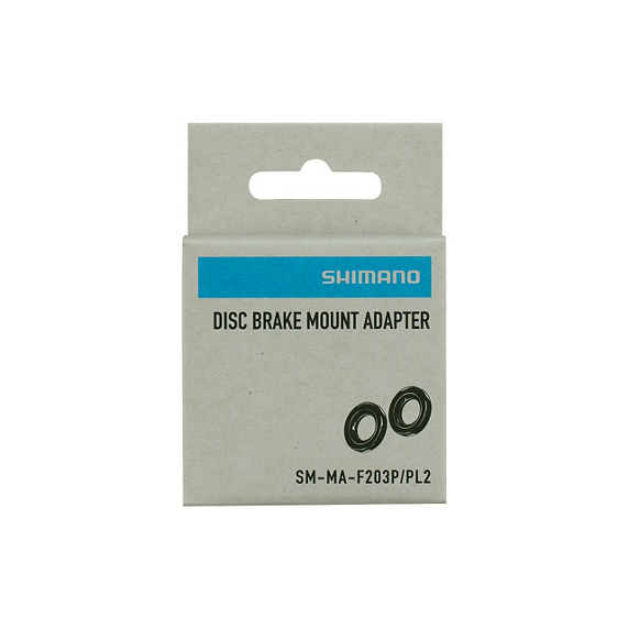 SHIMANO 200/203 mm caliper-adapter for/bag SM-MA-F203P/PL2